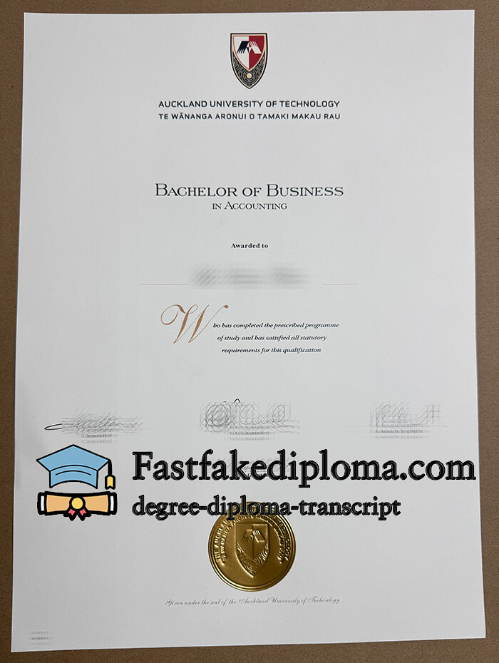 buy Auckland University of Technology diploma online