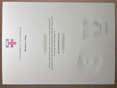 Where to buy Birkbeck College diploma?