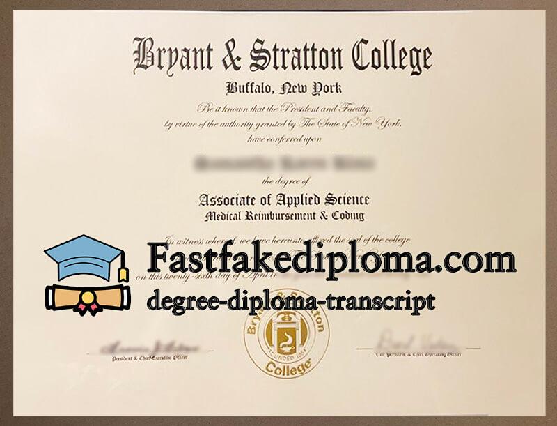 order Bryamt Stratton College diploma