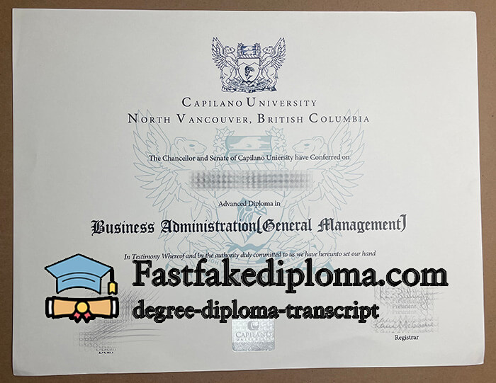 Buy Capilano University diploma,