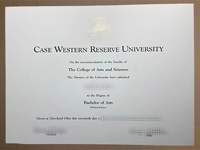 order Case Western Reserve University diploma