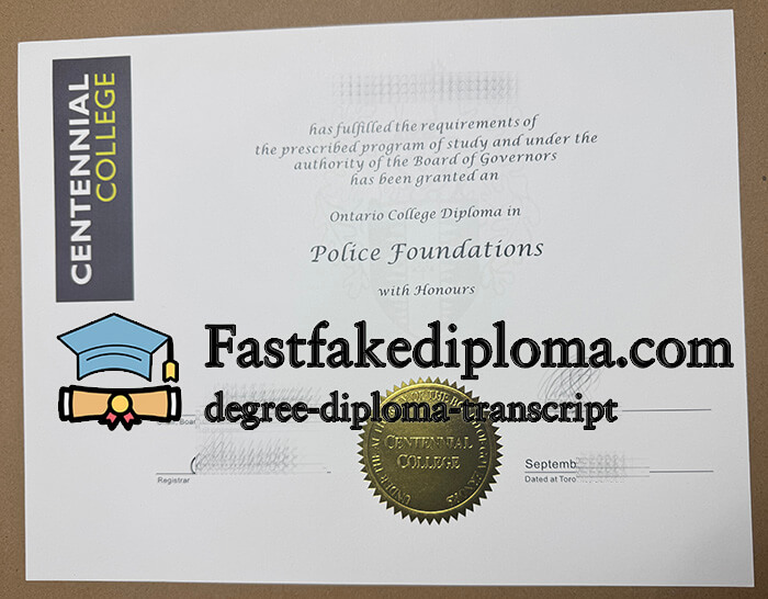 Buy Centennial College diploma