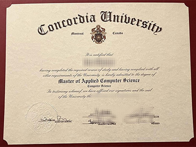 Where to order Concordia University diploma?