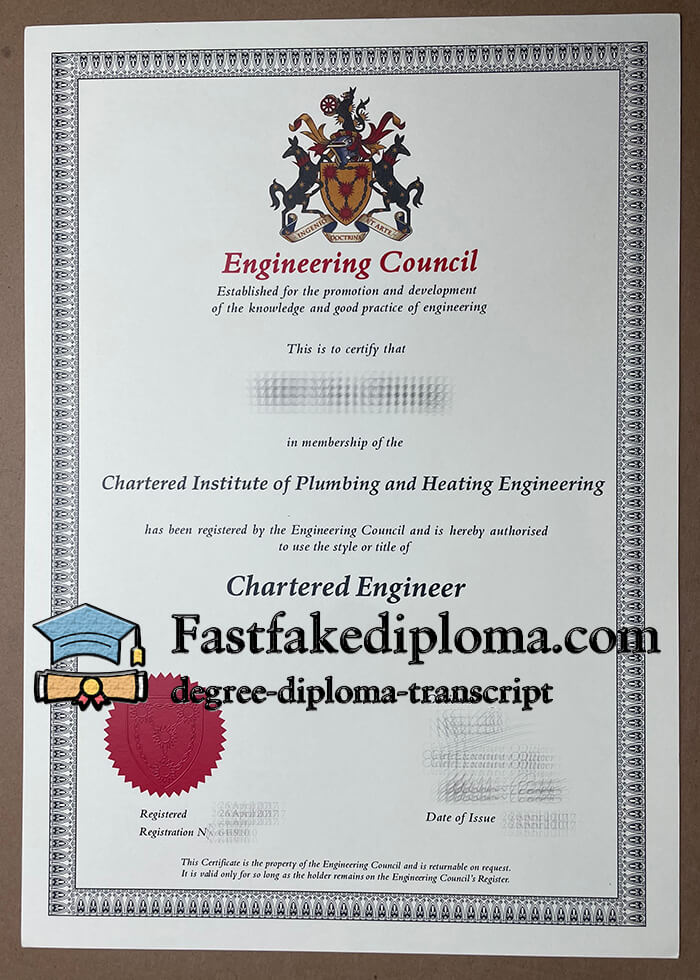 Engineering Council certificate