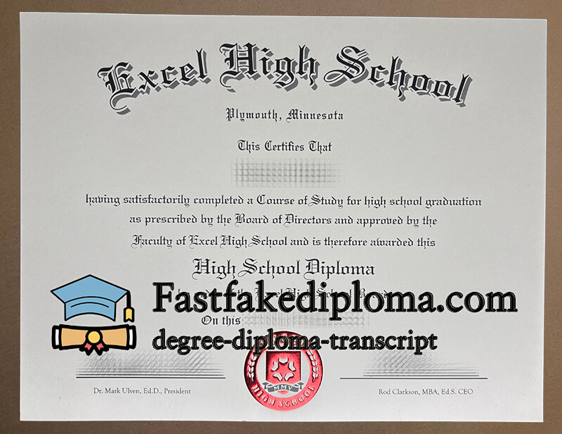 Buy Excel High School diploma