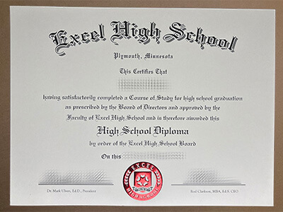 order Excel High School diploma