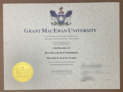 purchase realistic Grant MacEwan University degree