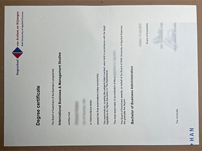 purchase realistic HAN University of Applied Sciences degree