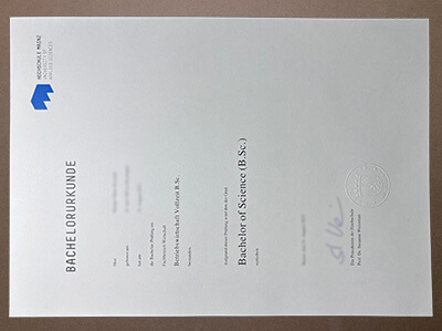 Order Hochschule Mainz degree