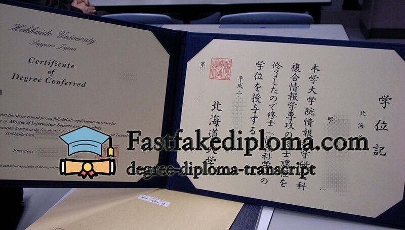 Buy Hokkaido University fake diploma