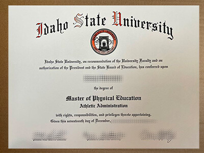 get Idaho State University diploma
