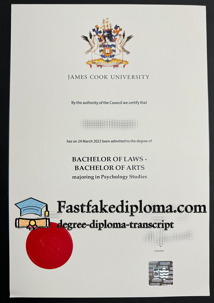Buy James Cook University diploma