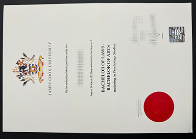 James Cook University diploma