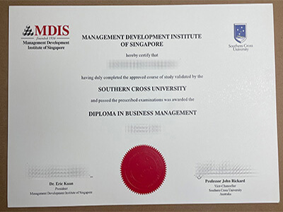 purchase realistic Management Development Institute of Singapore degree