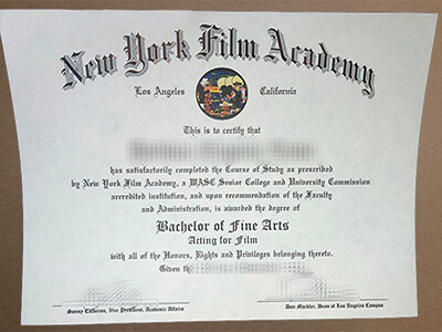 Can I buy New York Film Academy degree?