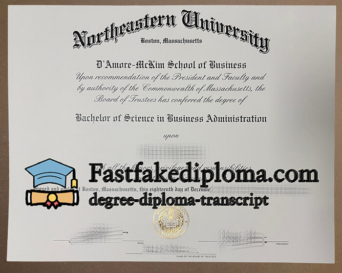 Buy Northeastern University diploma online.