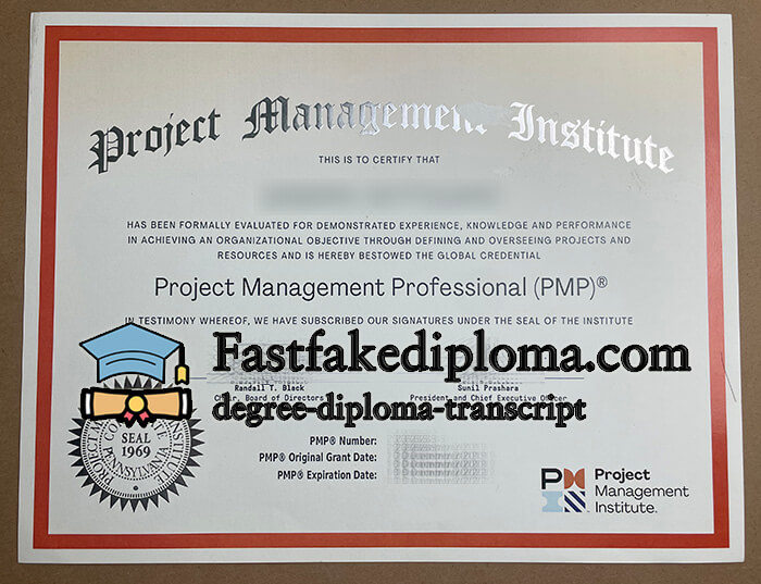 purchase realistic Pcoject Management Professional certificate