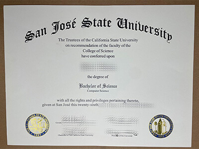 order San Jose State University diploma