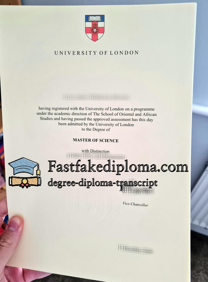 purchase realistic School of Oriental and African Studies degree