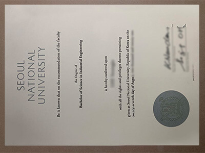 fake Seoul National University diploma