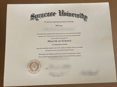 purchase realistic Syracuse University degree