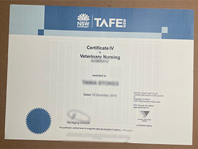 get TAFE NSW certificate