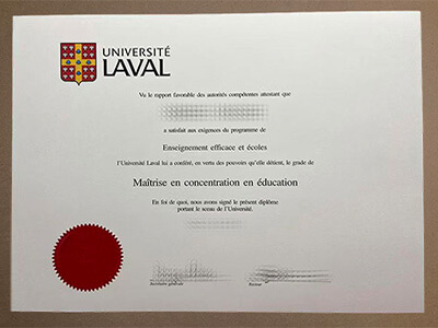 make Université Laval diploma