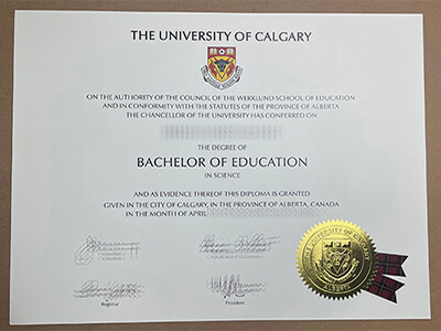 buy University of Calgary diploma
