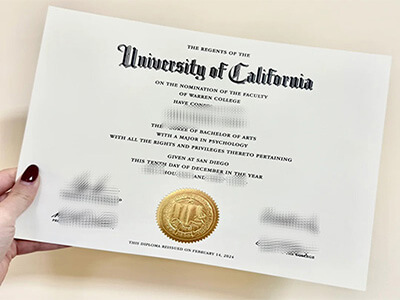 purchase realistic University of California at San Diego degree