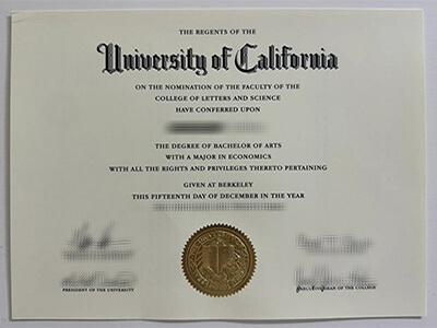 purchase realistic University of California at berkeley degree