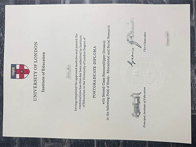 Get University of London Institute of Education fake diploma