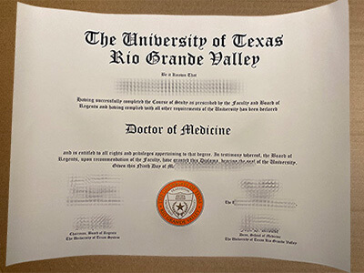 University of Texas Rio Grande Valley degree