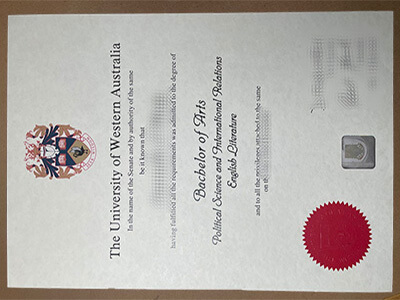 make University of Western Australia diploma