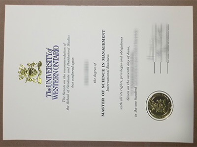 University of Western Ontario diploma