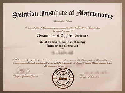 Buy Aviation Institute of Maintenance diploma