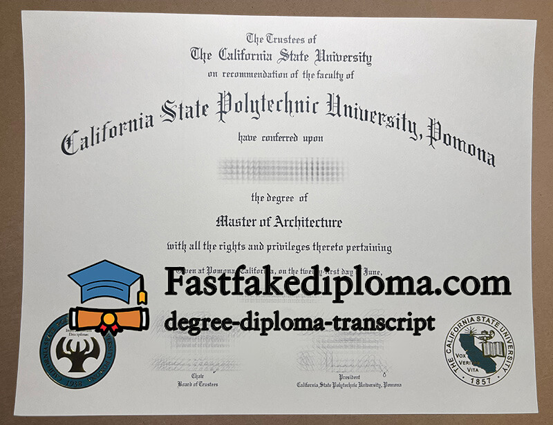 Can I order Cal Poly Pomona diploma?