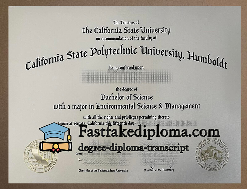 Buy Cal Poly Humboldt diploma