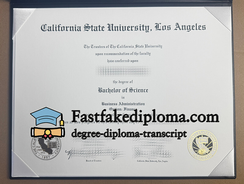 Order California State University Los Angeles diploma