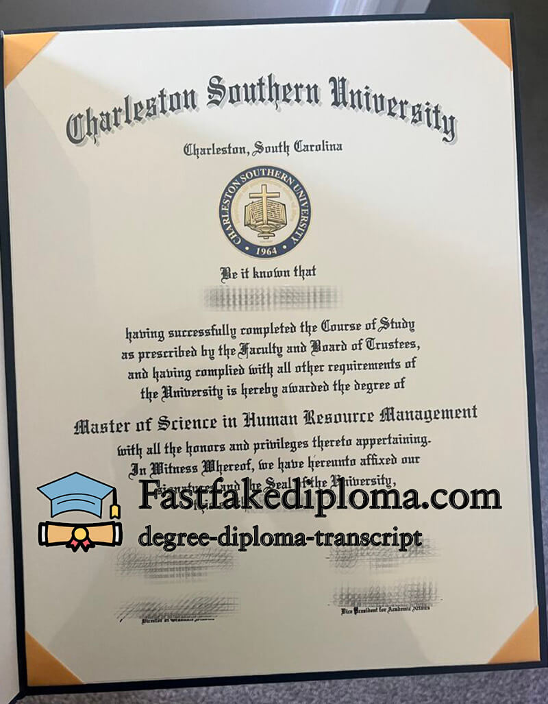 Buy Charleston Southern University diploma