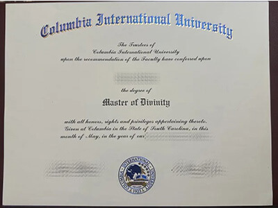 Buy Columbia International University diploma online