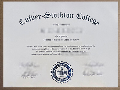 Culver Stockton College diploma