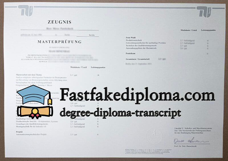 Buy TU Berlin diploma, order TU Berlin degree online
