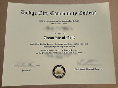 buy Dodge City Community College degree