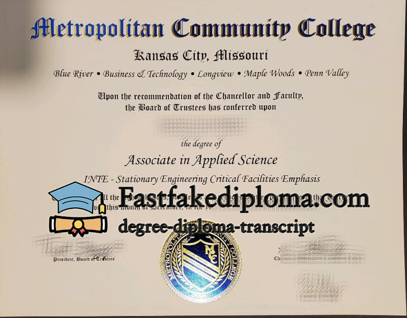 Buy Metropolitan Community College diploma