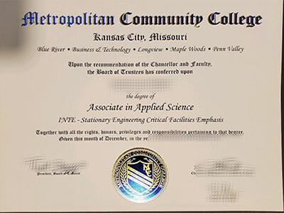 Where to order Metropolitan Community College diploma?