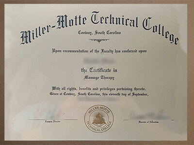 Buy Miller-Motte College diploma
