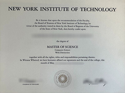 How much to order New York Institute of Technology diploma?