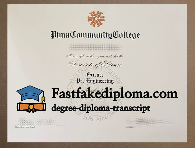 get Pima Community College diploma