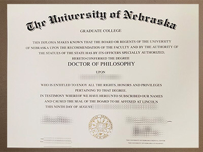 Where to order University of Nebraska diploma?