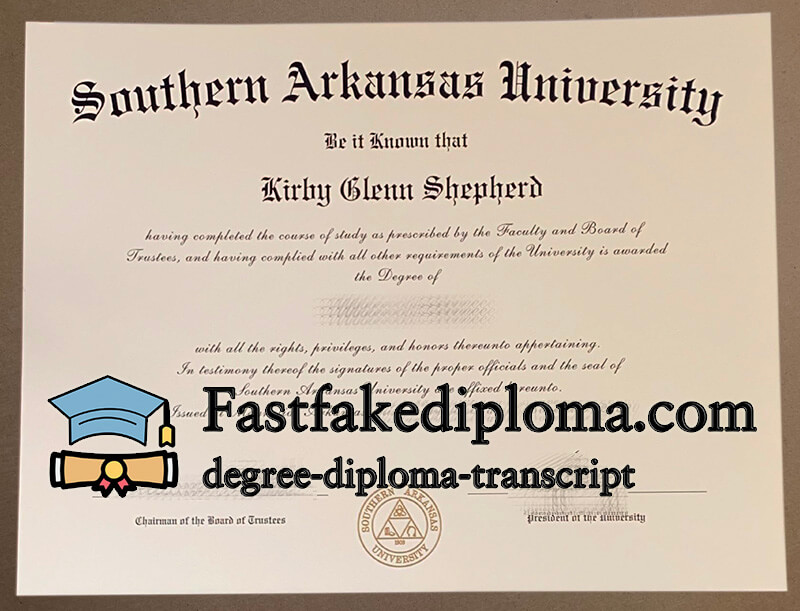 Buy Southern Arkansas University diploma, get SAU fake degree online